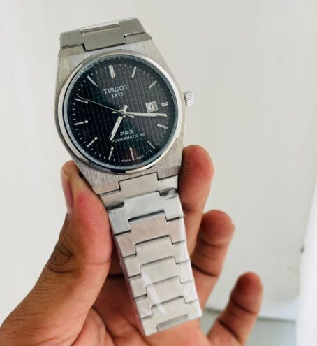 Tissot PRX Black Dail Stainless Steel