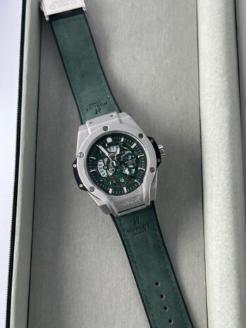 Hublot Swiss Green Rubber Strap Watch