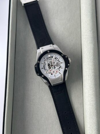Hublot Swiss Black Rubber Strap Watch