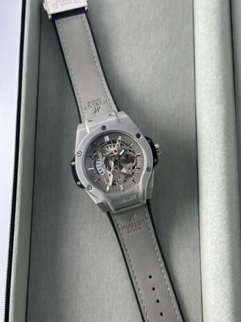 Hublot Swiss Grey Rubber Strap Watch