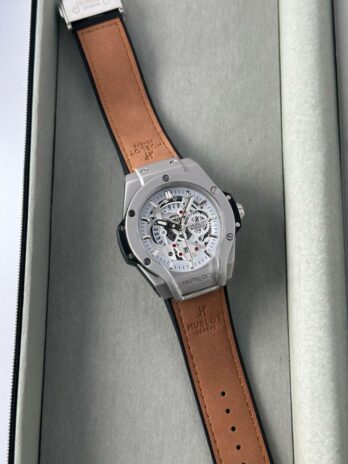 Hublot Swiss Tan Rubber Strap Watch