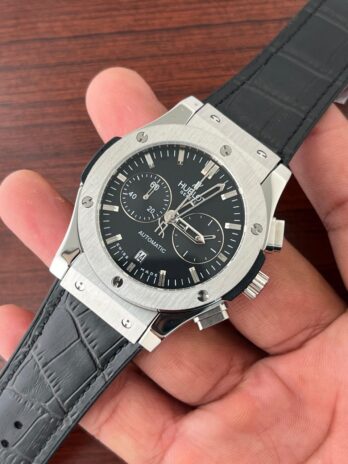 Hublot Swiss Black Rubber Strap Watch