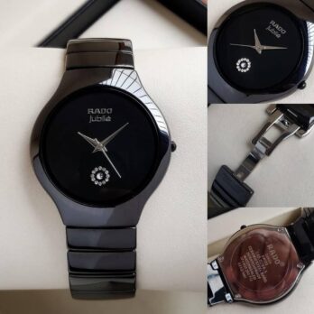 Rado Swiss Full Black Ceramic Watch