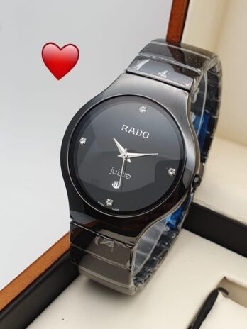 Rado Swiss Full Black Ceramic Watch