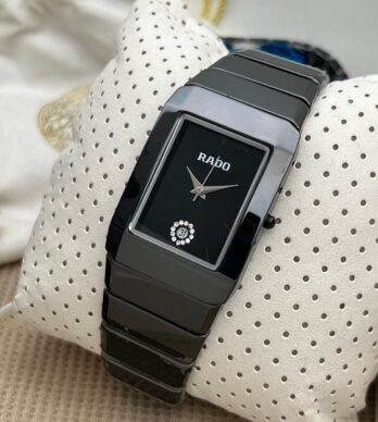 Rado Swiss Full Black Ceramic Watch