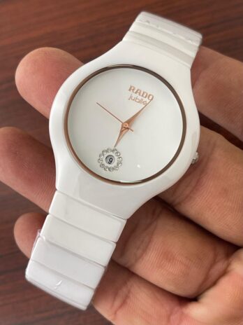 Rado Swiss Full White Ceramic Watch