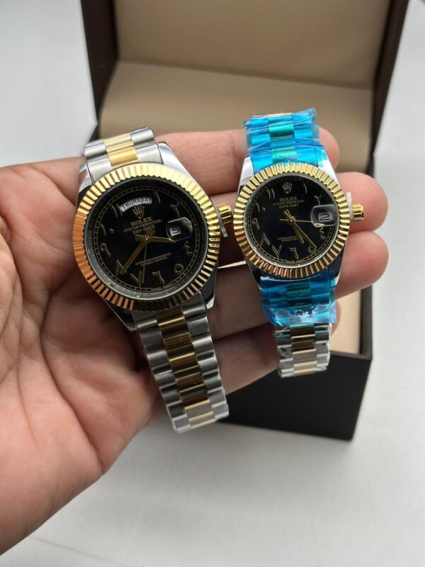 Rolex Day-Date Dual Tone Couple Watch