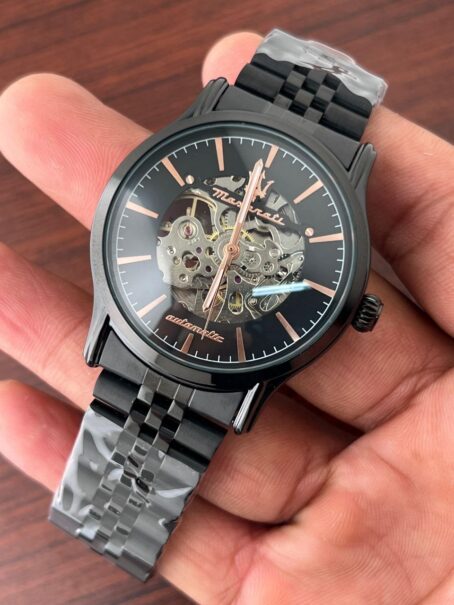 Maserati Full Black Automatic Watch