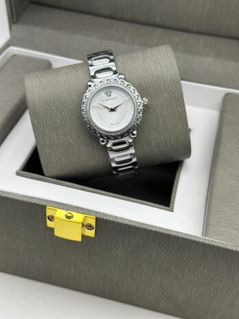 Versace Steel Fancy Watch For Her