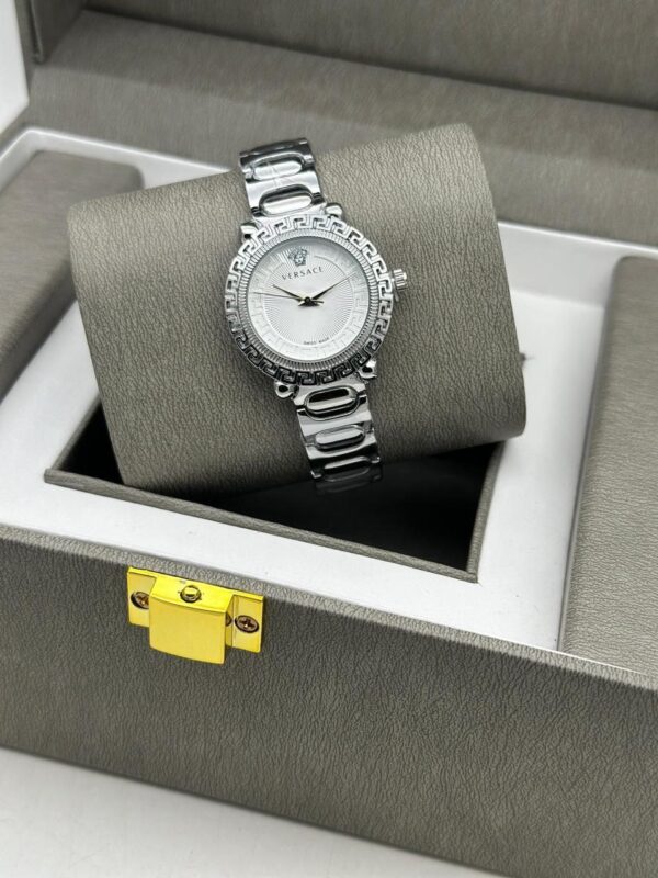 Versace Steel Fancy Watch For Her